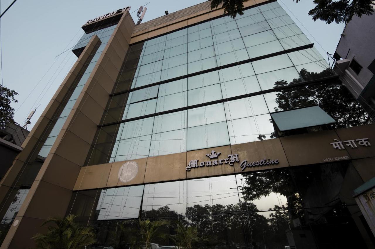 Hotel Monarch Guestline In Midc Rabale, Nova Bombaim Exterior foto